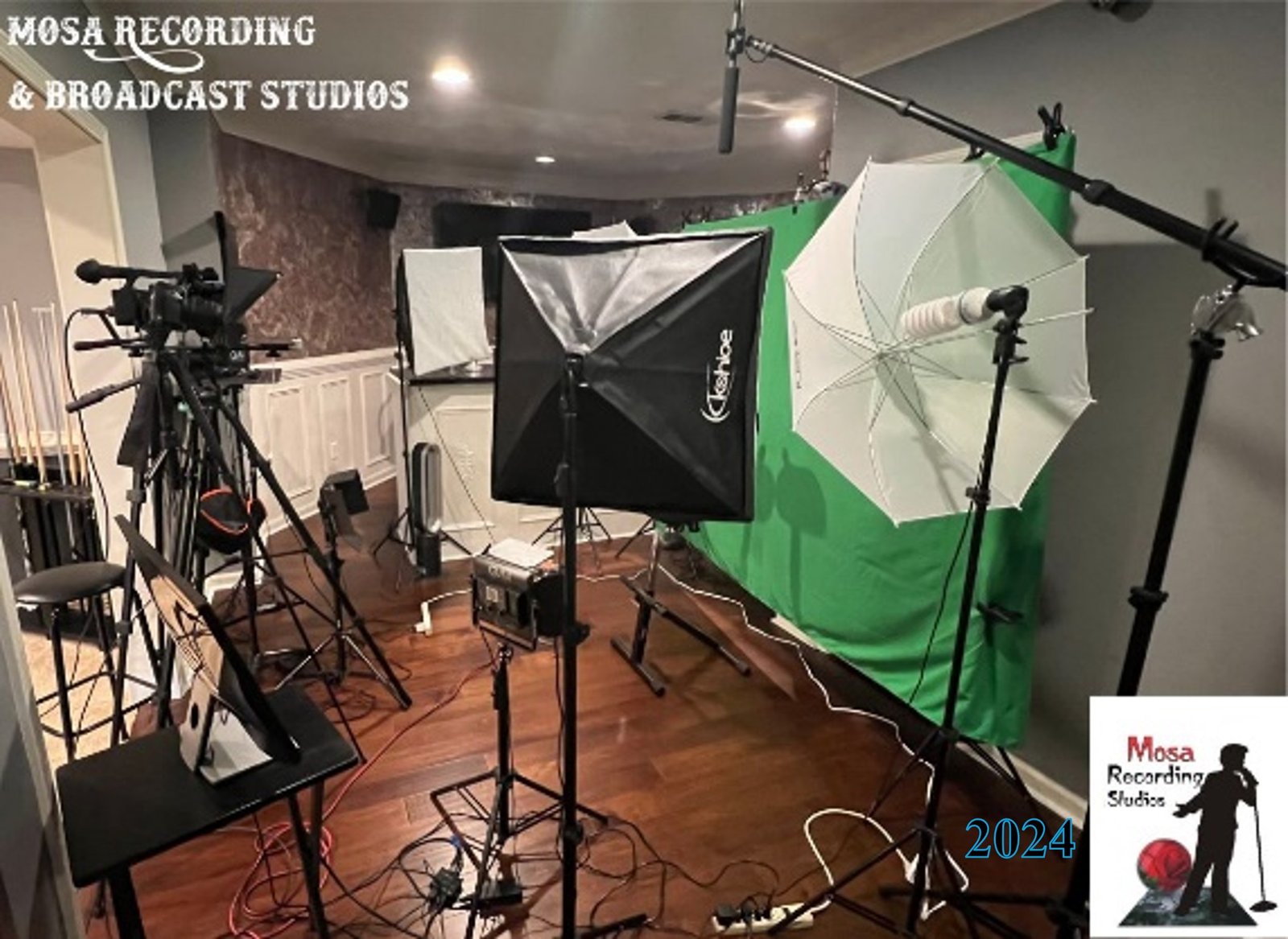Mosa's Photography and Broadcast Room