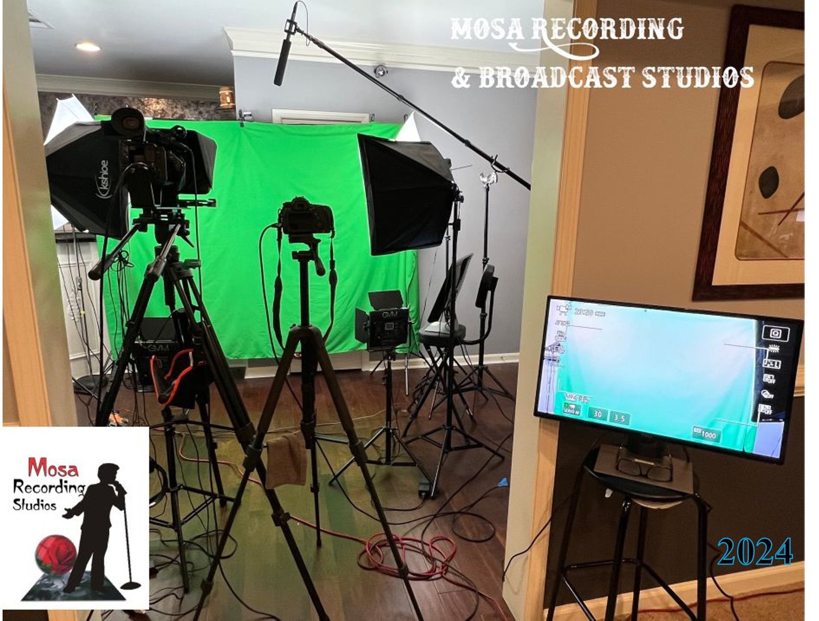 Mosa's Photography and Broadcast Room